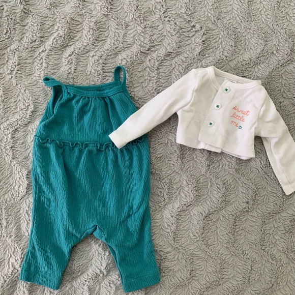 Spring/summer Newborn Clothing Lot - 10 items - NWOT - Picture 5 of 7